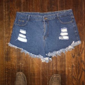 3XL jean shorts